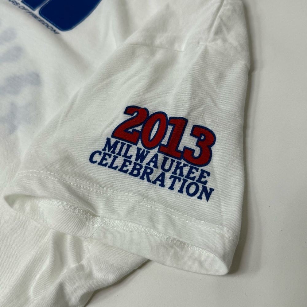 Harley Davidson Women's‎ Short Sleeve White Tee 110th Anniversary XL - Picture 4 of 6